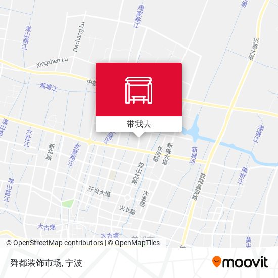 舜都装饰市场地图