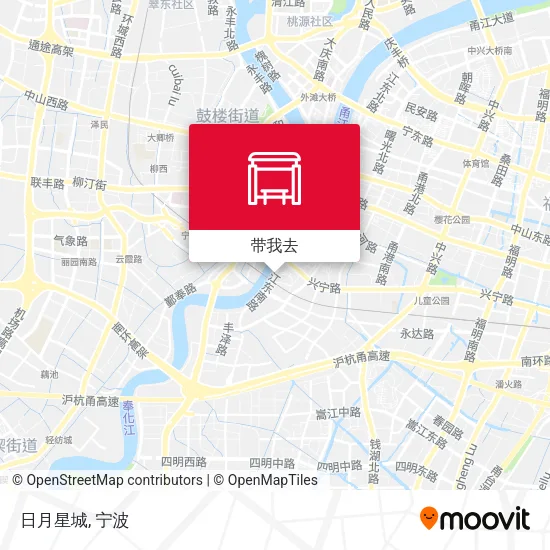 日月星城地图