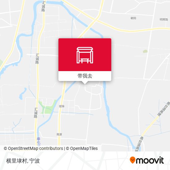 横里埭村地图