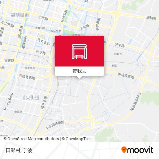 田郑村地图