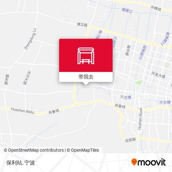保利站地图