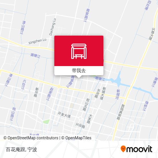 百花庵跟地图