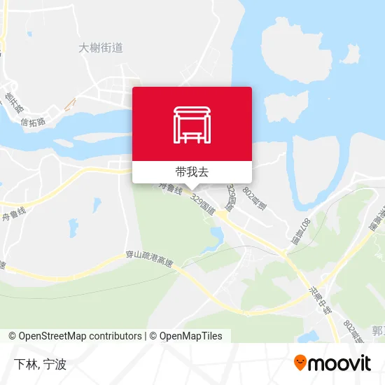 下林地图