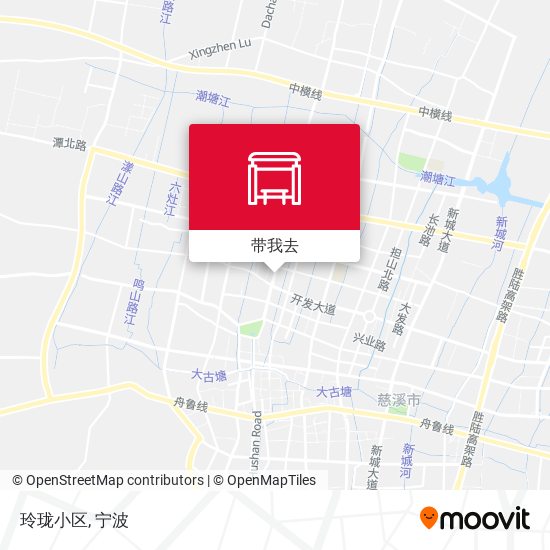 玲珑小区地图