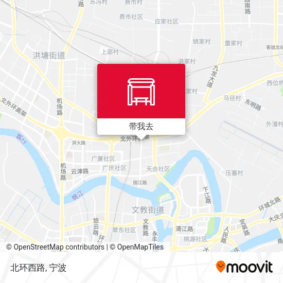 北环西路地图