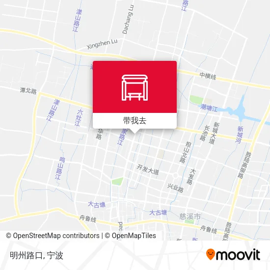 明州路口地图