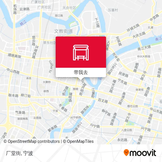 厂堂街地图