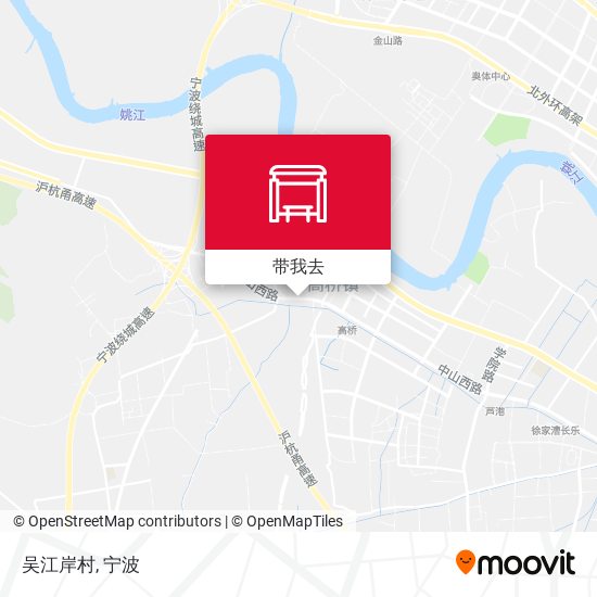 吴江岸村地图