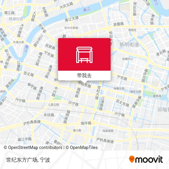 世纪东方广场地图