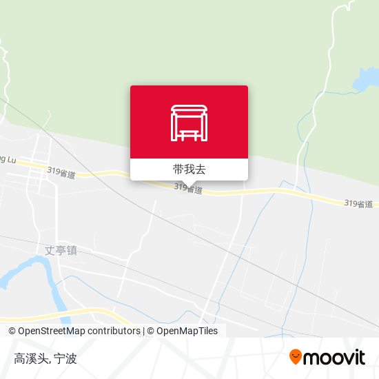 高溪头地图