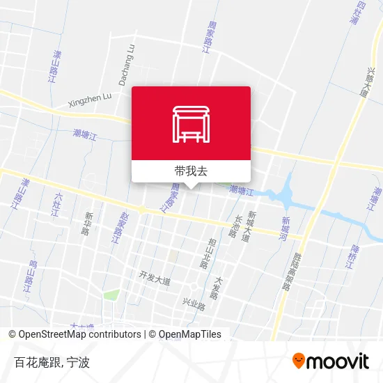百花庵跟地图