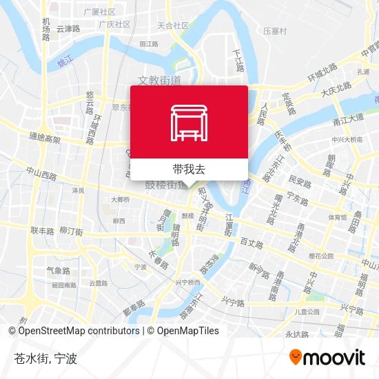 苍水街地图