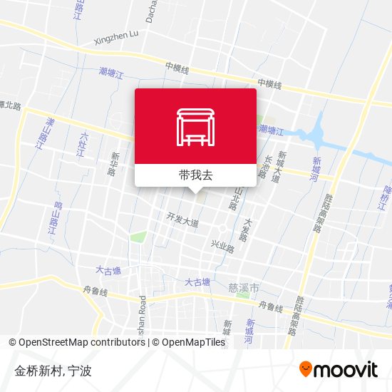 金桥新村地图