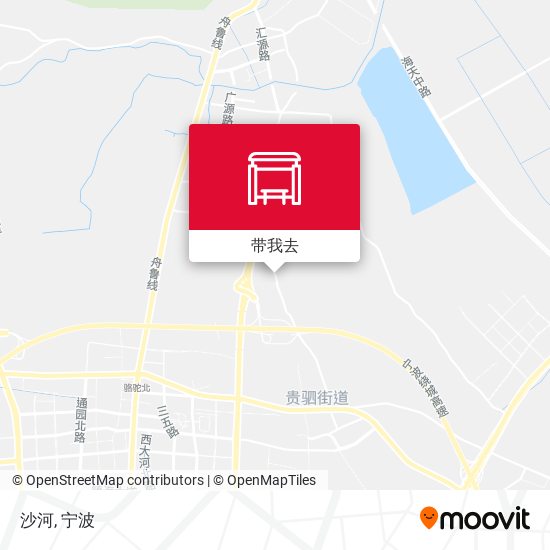 沙河地图