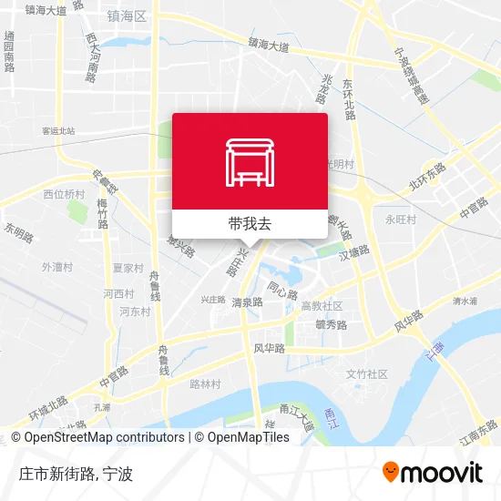 庄市新街路地图