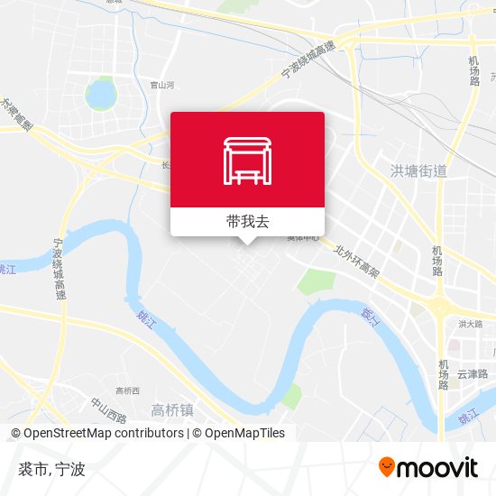 裘市地图