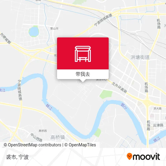 裘市地图