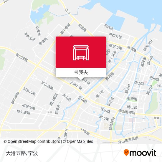 大港五路地图