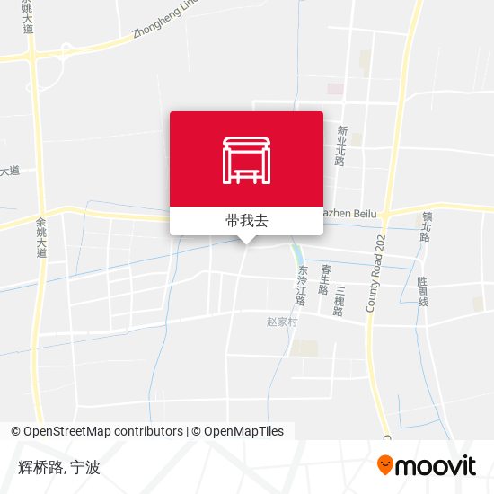 辉桥路地图