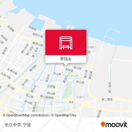 长江中学地图
