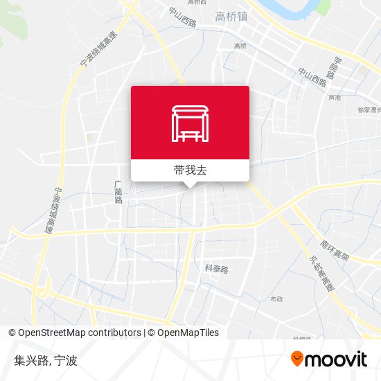 集兴路地图