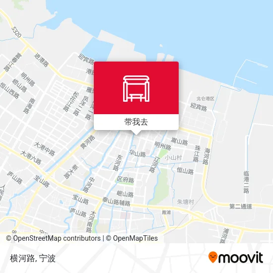横河路地图
