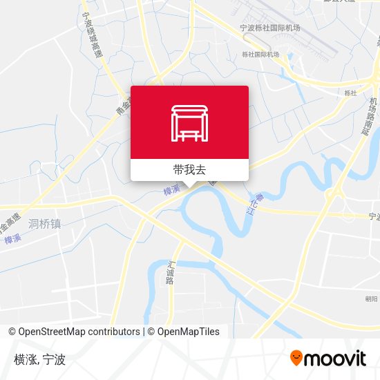 横涨地图