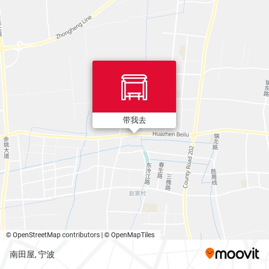 南田屋地图
