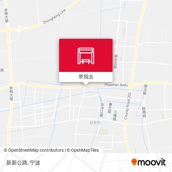 新新公路地图