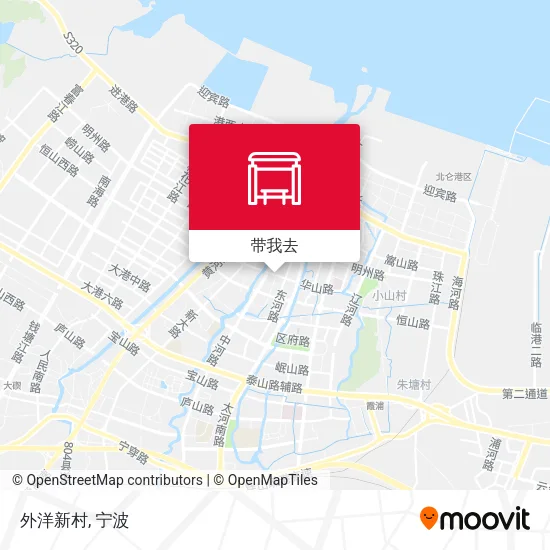 外洋新村地图
