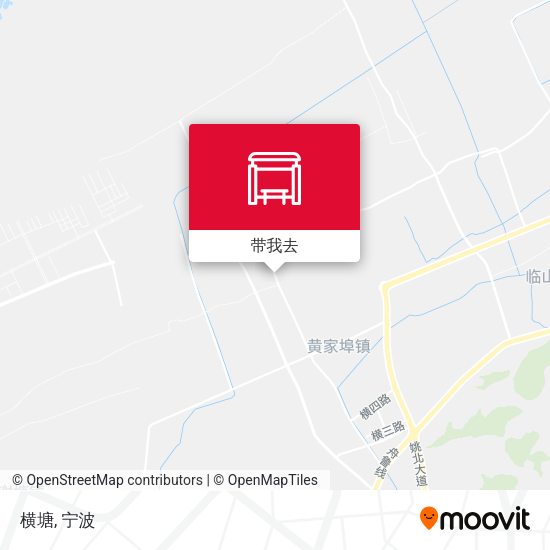 横塘地图