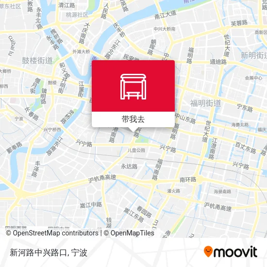 新河路中兴路口地图