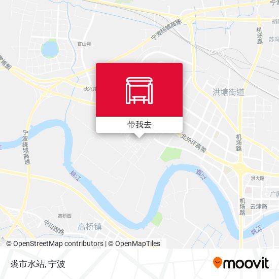 裘市水站地图