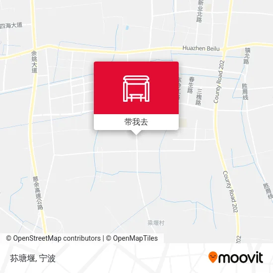 荪塘堰地图