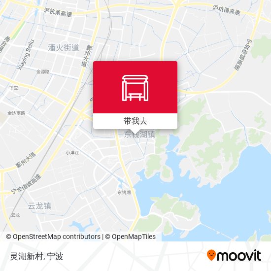 灵湖新村地图