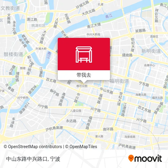 中山东路中兴路口地图