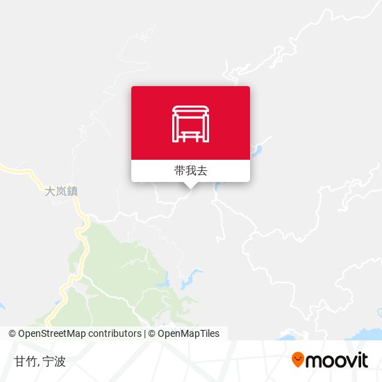 甘竹地图