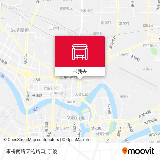 康桥南路天沁路口地图