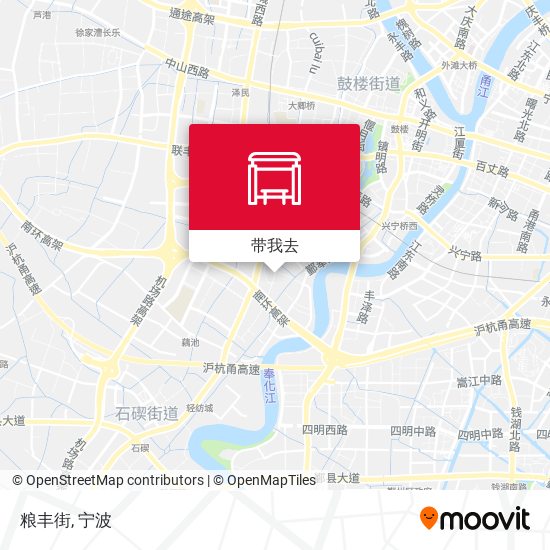 粮丰街地图