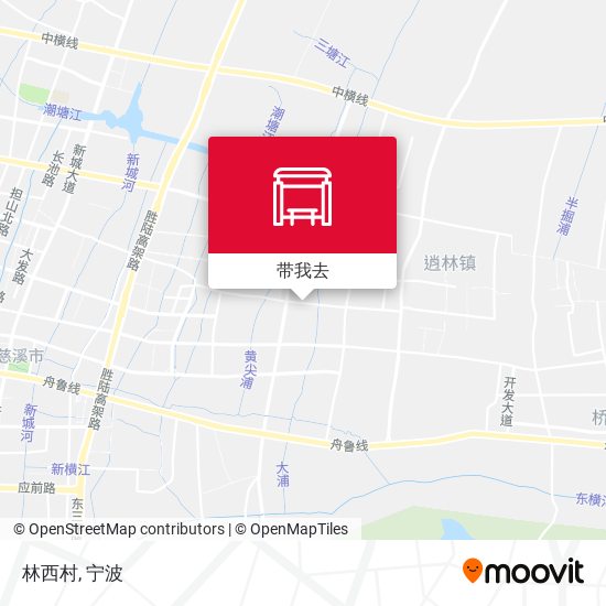 林西村地图