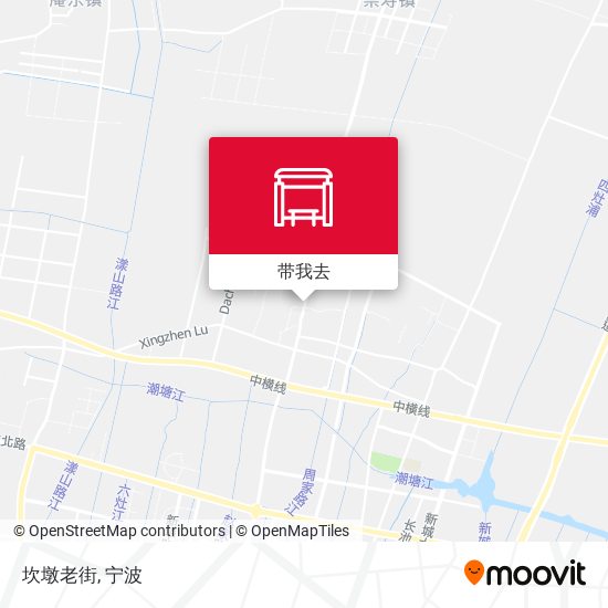 坎墩老街地图