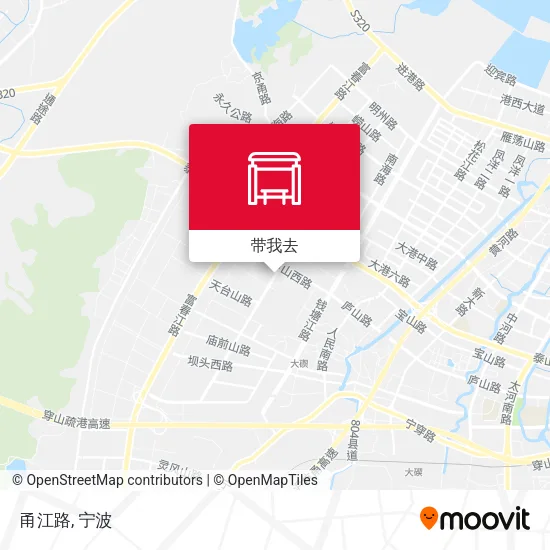 甬江路地图
