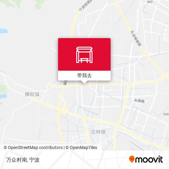 万众村南地图