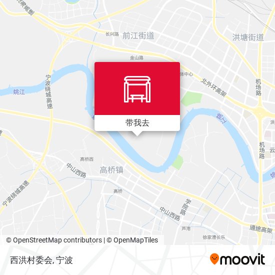 西洪村委会地图