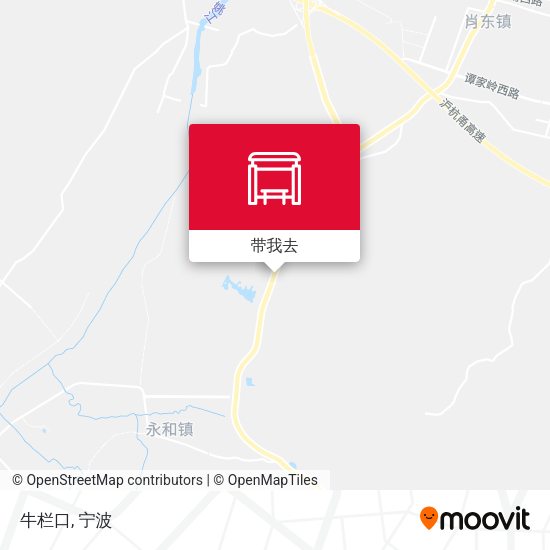 牛栏口地图