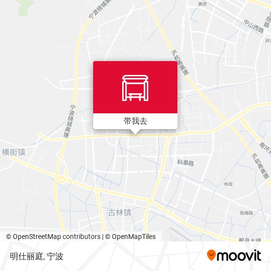 明仕丽庭地图