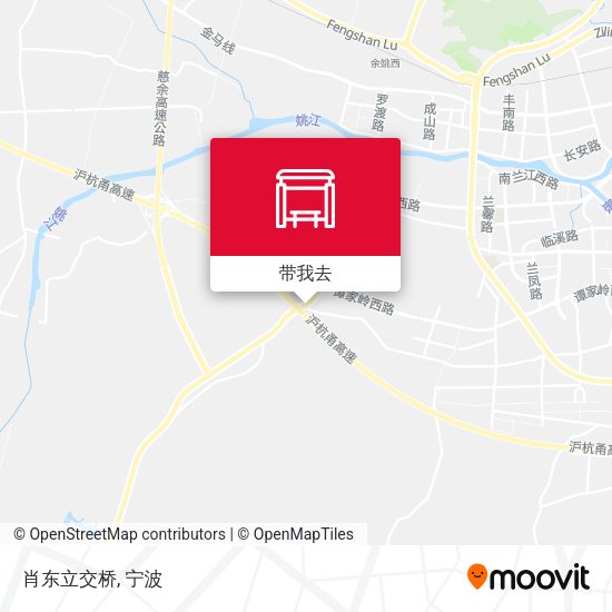 肖东立交桥地图