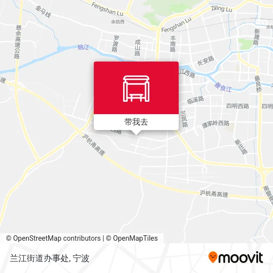 兰江街道办事处地图