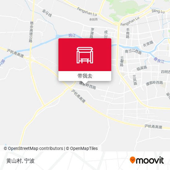 黄山村地图