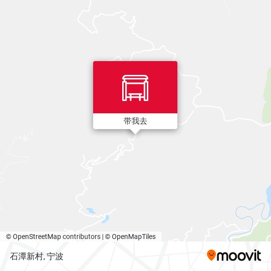 石潭新村地图